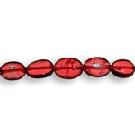 7.08-Carat 11-pc Strand of Deep Pinkish Red Burmese Spinels