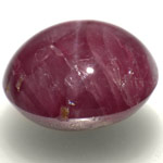 6.73-Carat Dark Purple Burmese Star Ruby (Ideal for Men's Ring)