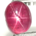 1.00-Carat Splendid Magenta Red Star Ruby from Mogok, Burma