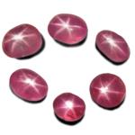 8.87-Carat Assorted Lot of Wonderful Pink Burmese Star Rubies