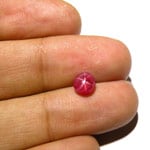 1.93-Carat Unheated Red Star Ruby from Mogok