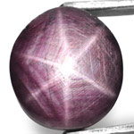 71.24-Carat Massive Greyish Purple Star Ruby from Sierra Leone