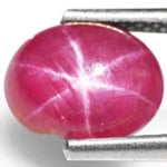 2.97-Carat High-Grade Pinkish Red Star Ruby from Burma