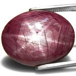 106.61-Carat Large Oval Star Ruby from West Africa