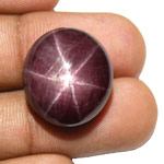 32.06-Carat Superb Purple Star Ruby with Razor-Sharp 6-Ray Star