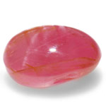 6.44-Carat Superb Orangish Red Star Ruby from Burma (Unheated)