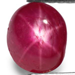 1.83-Carat Pleasing Pinkish Red Star Ruby from Burma