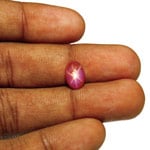 3.18-Carat Natural & Unheated Star Ruby from Vietnam