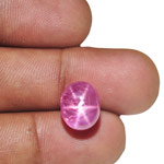 13.66-Carat Excellent Deep Pink Burmese Star Ruby (Unheated)