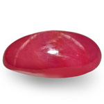 5.63-Carat Unheated Vietnamese Star Ruby with Sharp 6-Ray Star