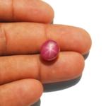 7.04-Carat Pleasing 6-Ray Star Ruby (Natural & Untreated)