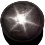 29.94-Carat Large Round 6-Ray Grey Star Sapphire