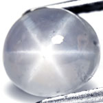 4.33-Carat High-Clarity Blue Star Sapphire