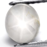 3.04-Carat Natural & Untreated Yellowish Grey Star Sapphire