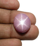 18.58-Carat Vietnamese Pink Star Sapphire with Razor-Sharp Star