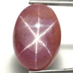 14.33-Carat Purplish Pink Vietnamese Star Sapphire