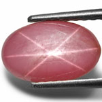 3.53-Carat Magnificent 6-Ray Pink Star Sapphire from Vietnam