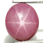 3.23-Carat Dark Pink Star Sapphire from Vietnam (Unheated)