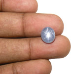 5.16-Carat Pleasing Sky Blue Star Sapphire from Burma