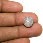 8.94-Carat Rare Grey Star Sapphire from Burma (Super Sharp Star)