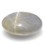 5.26-Carat Natural Greyish White Burmese Star Sapphire