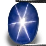 7.95-Carat Attractive Cornflower Blue Star Sapphire from Burma