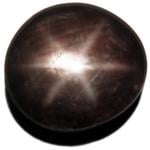 6.07-Carat Splendid African Black Star Sapphire