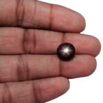 6.07-Carat Splendid African Black Star Sapphire