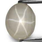 13.43-Carat Outstanding Yellowish White Star Sapphire