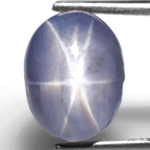 10.76-Carat Superb Blue Star Sapphire (Natural & Untreated)
