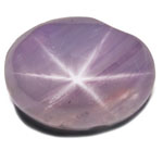 2.96-Carat Pinkish Grey Star Sapphire from Ceylon, Sri Lanka