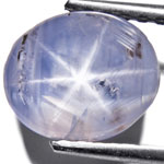 5.12-Carat White Star Sapphire from Ceylon (Non-Treated)