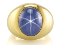 Star Sapphire with a Sharp & Centered Star