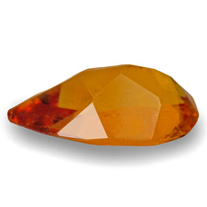 2.16-Carat VS-Clarity Orangy Yellow Pear-Shaped Clinohumite - Click Image to Close