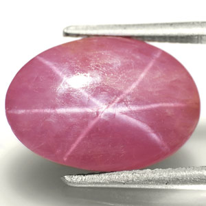 pink star sapphire
