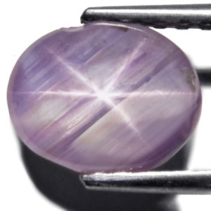 2.96-Carat Pinkish Grey Star Sapphire from Ceylon, Sri Lanka - Click Image to Close