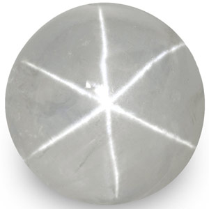 9.26-Carat 11mm Round Star Sapphire from Sri Lanka (Sharp Star) - Click Image to Close