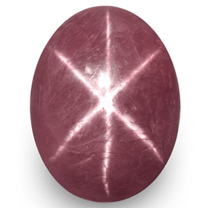 8.27-Carat Purple Red Vietnamese Star Ruby (Sharp 6-Ray Star) - Click Image to Close