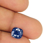 4.41-Carat Unheated Vivid Royal Blue Ceylonese Sapphire (GRS)