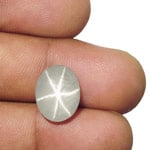 6.68-Carat Ceylonese Star Sapphire with Super Sharp 6-Ray Star