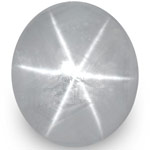 12.66-Carat Ceylon Star Sapphire with Razor Sharp 6-Ray Star