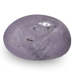 6.13-Carat Unique Violetish Purple Star Sapphire with Sharp Star