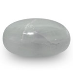 7.94-Carat Bluish Grey Star Sapphire from Sri Lanka (Sharp Star)