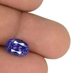 4.20-Carat VS-Clarity Rich Violetish Blue Sapphire from Ceylon