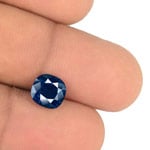 2.32-Carat IGI-Certified Unheated Eye-Clean Royal Blue Sapphire