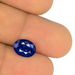 3.94-Carat Rare GRS-Certified Unheated "Royal Blue" Sapphire