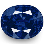 1.10-Carat Pair of IGI-Certified Unheated Royal Blue Sapphires