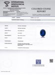 0.54-Carat Flawless Royal Blue Nigerian Sapphire (Unheated)