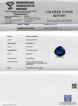 2.15-Carat Unheated VVS-Clarity Royal Blue Sapphire from Ceylon