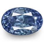 7.32-Carat Unheated Lively Intense Blue Sapphire from Sri Lanka